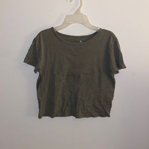 Olive green shirt